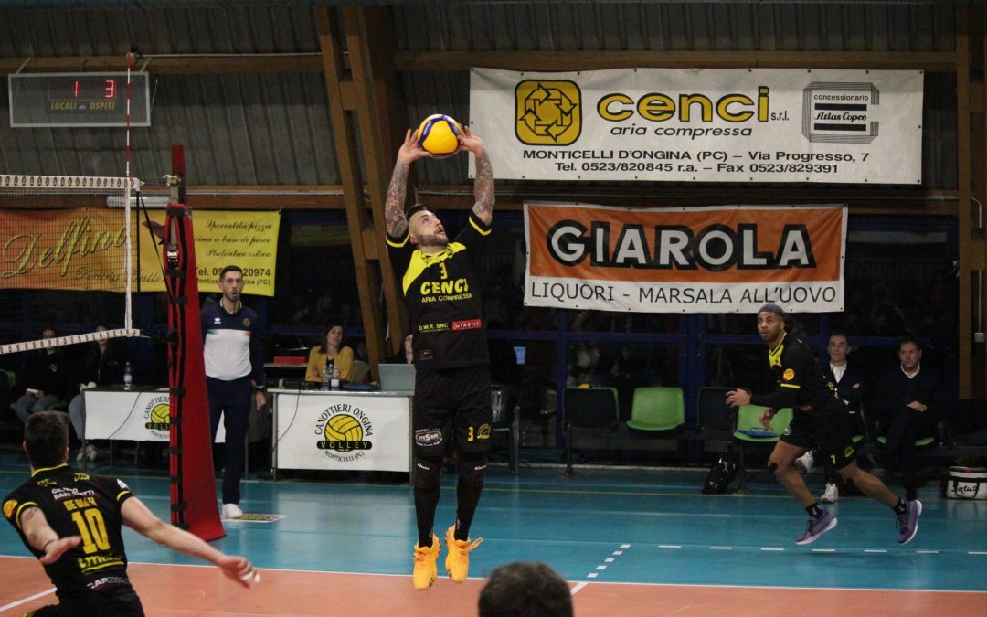 Volley serie B maschile girone A, per la Canottieri Ongina sfida casalinga contro il Sant’Anna Tomcar