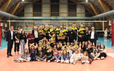 Volley play off serie B maschile, la Canottieri Ongina parte con il turbo: 3-0 all’Arredopark Dual Caselle